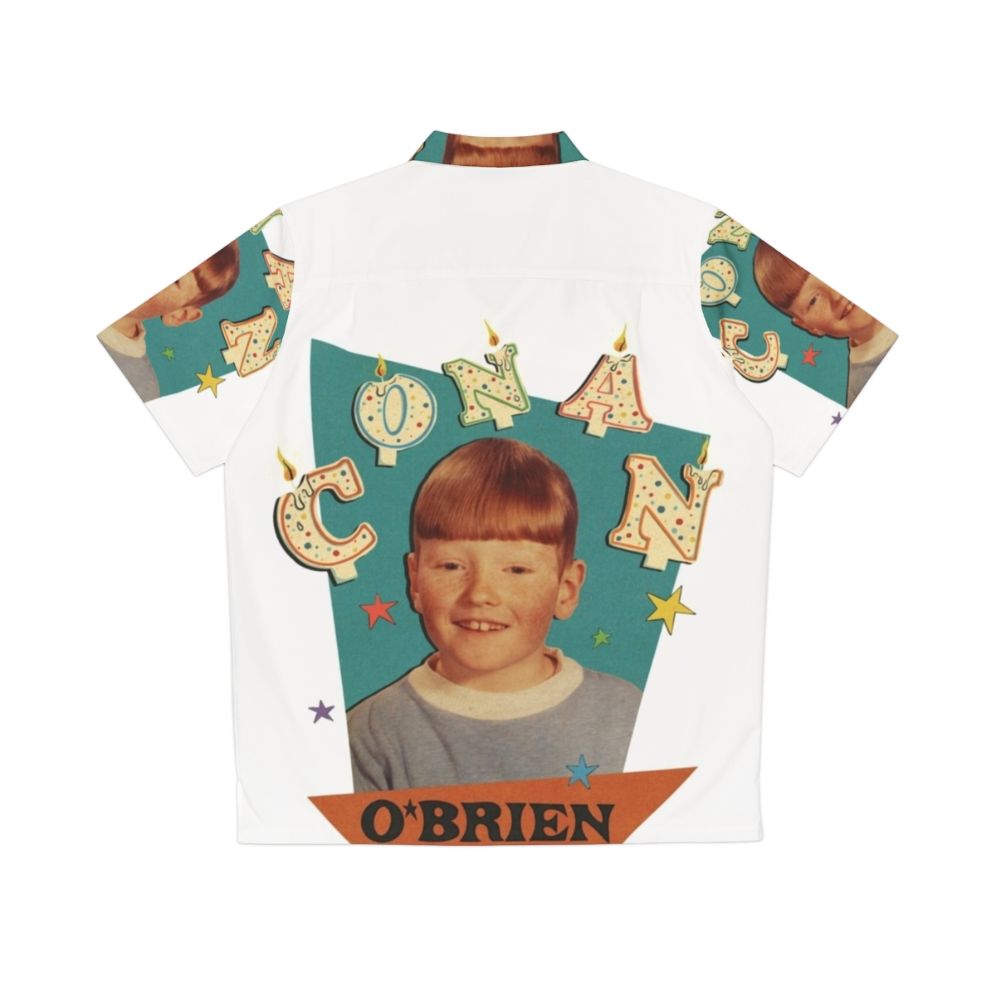 Conan O'Brien Birthday Hawaiian Shirt - Back