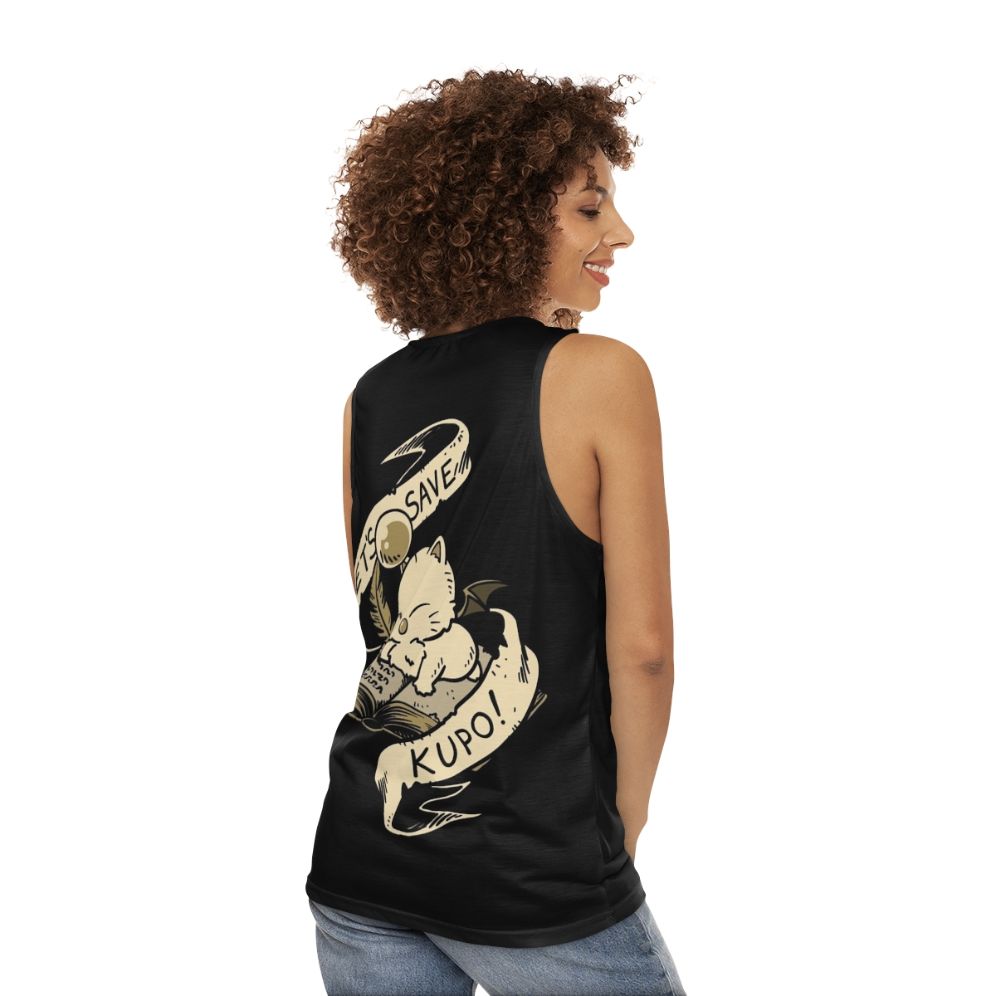 Classic Gaming "Let's Save Kupo" Unisex Tank Top - women back