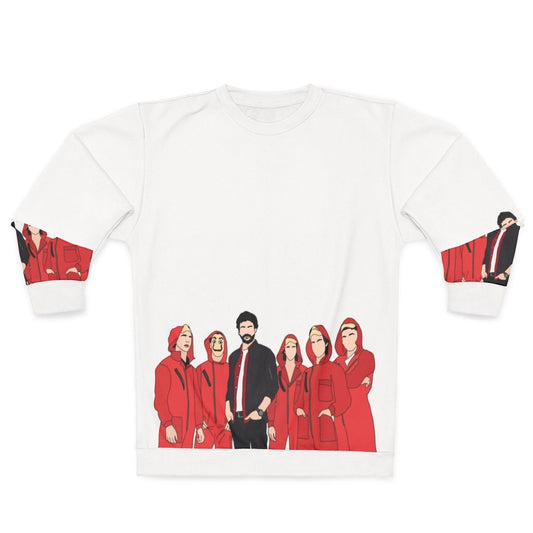 Money Heist Professor & Cast Sweatshirt