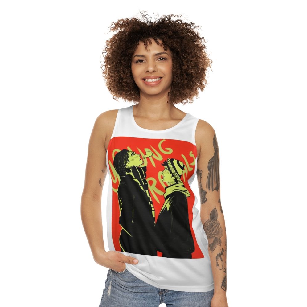 Young Royals Netflix fanart unisex tank top - women