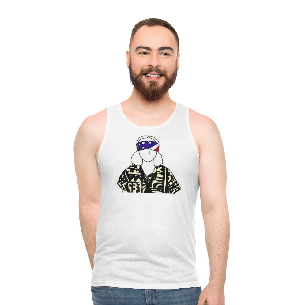 Unisex Stranger Things Eleven 4th of July Tank Top - men