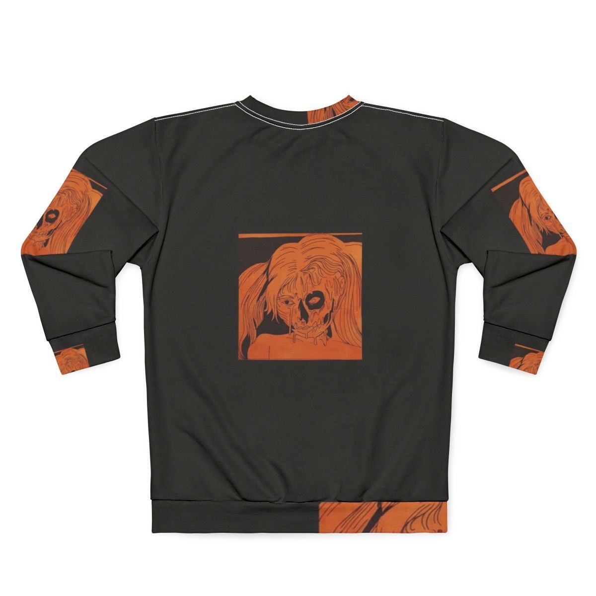 Ashnikko pumpkin spice artwork sweatshirt - Back