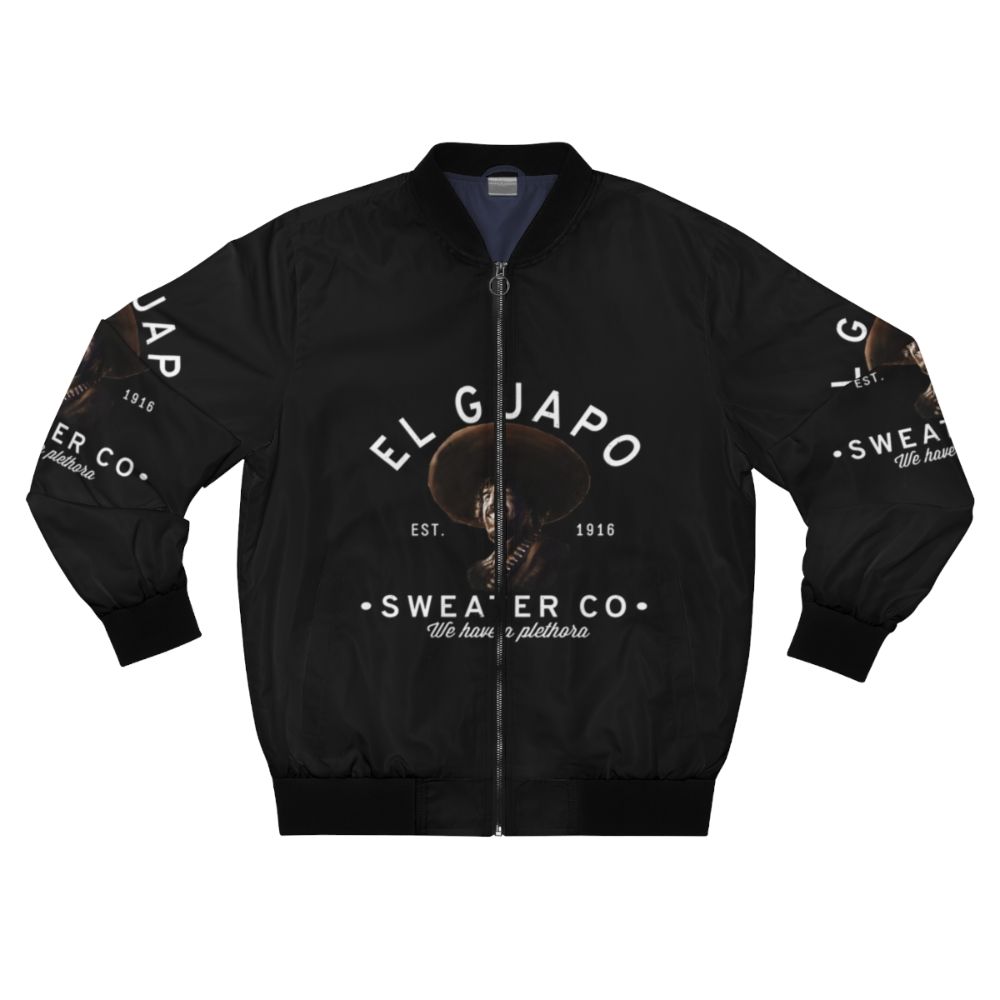 El Guapo vintage bomber jacket with "Est. 1916" text