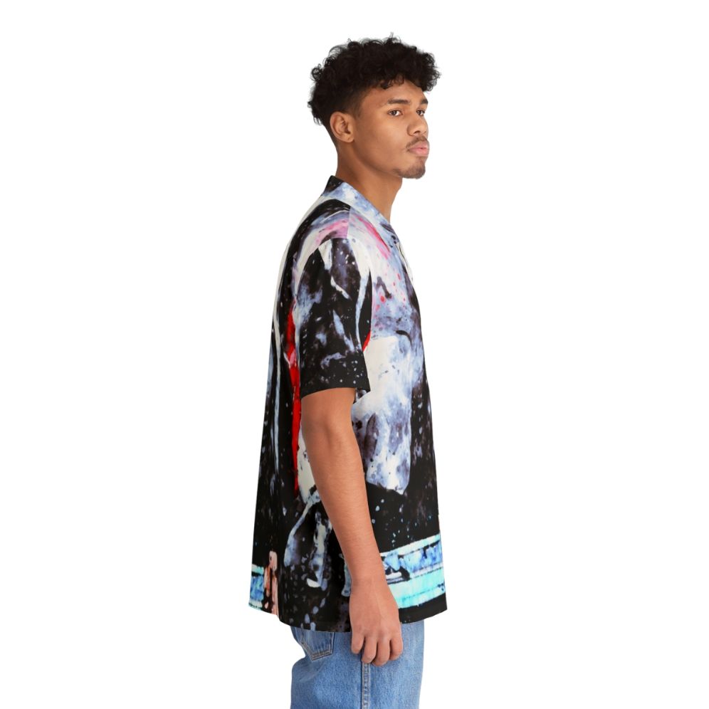 Zero Assassin Hawaiian Shirt with Borderlands video game characters - People Pight