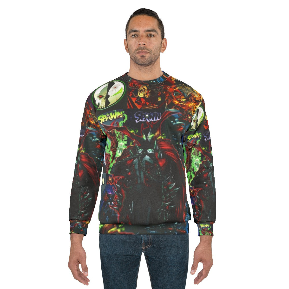 Spawn Comic Book Superhero Sweatshirt - men