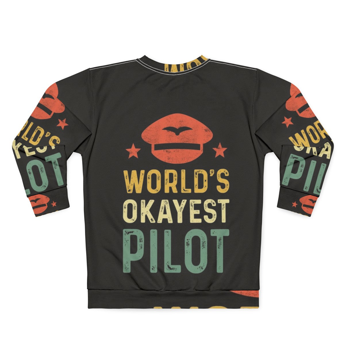 World's Okayest Engineer Sweatshirt - Back