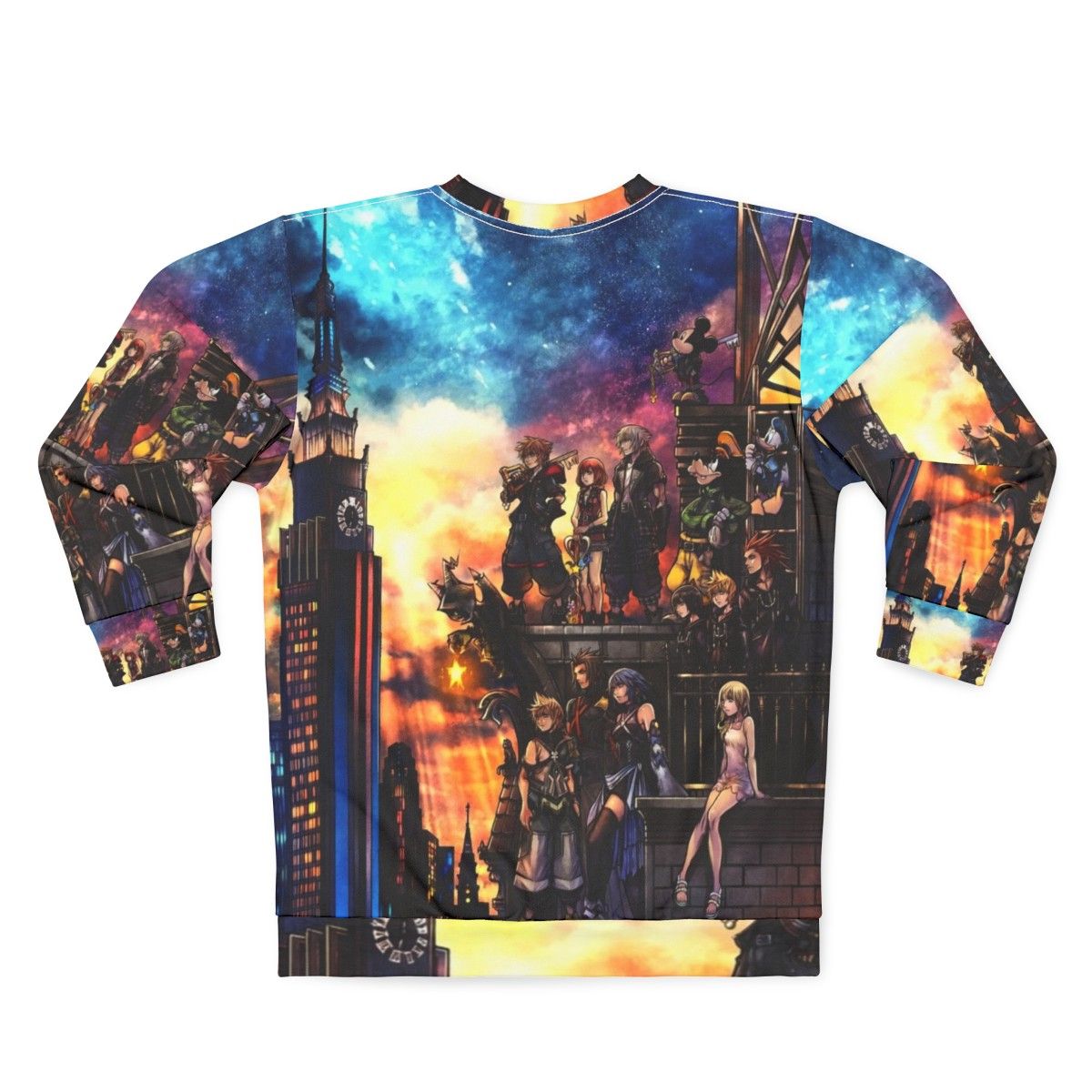 Kingdom Hearts 3 Gamer Sweatshirt - Back