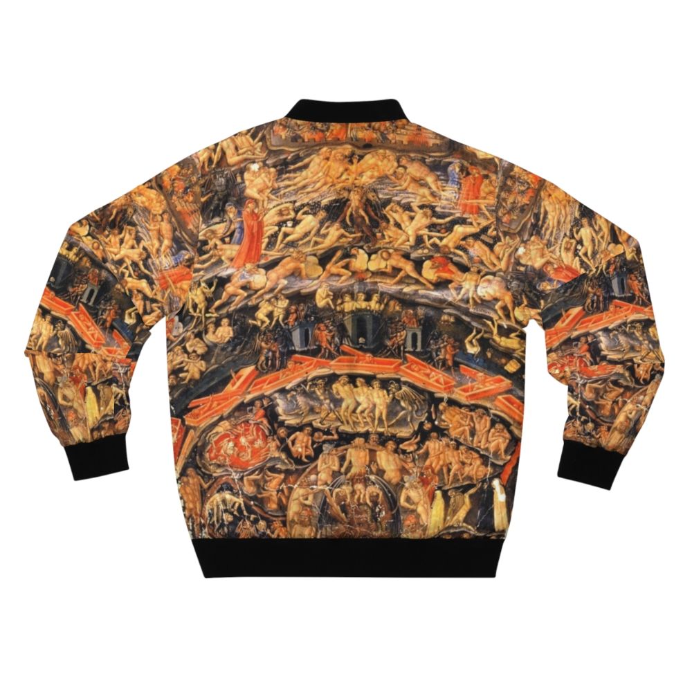 Inferno bomber jacket featuring Bartolomeo di Fruosino's artwork - Back