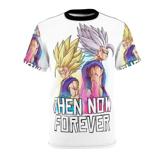 Anime-inspired Now and Forever T-Shirt featuring a bold dragon ball design