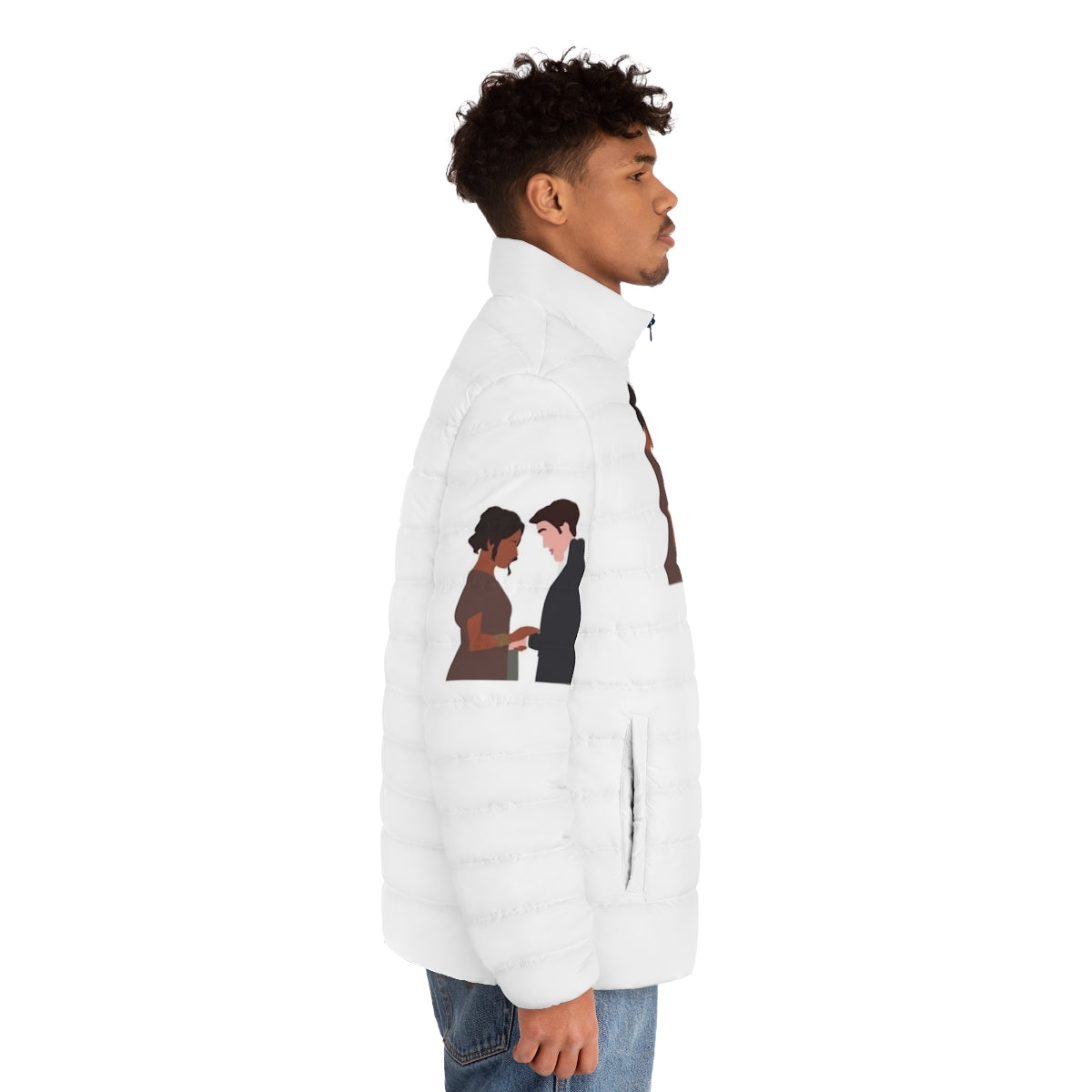 Bridgerton Kanthony Puffer Jacket inspired by Netflix's hit series - men side right