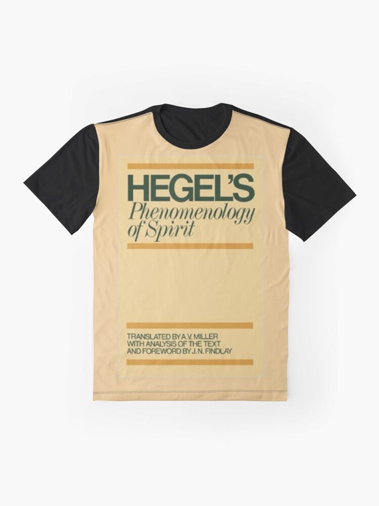 Hegel Phenomenology of Spirit Graphic T-Shirt - Flat lay