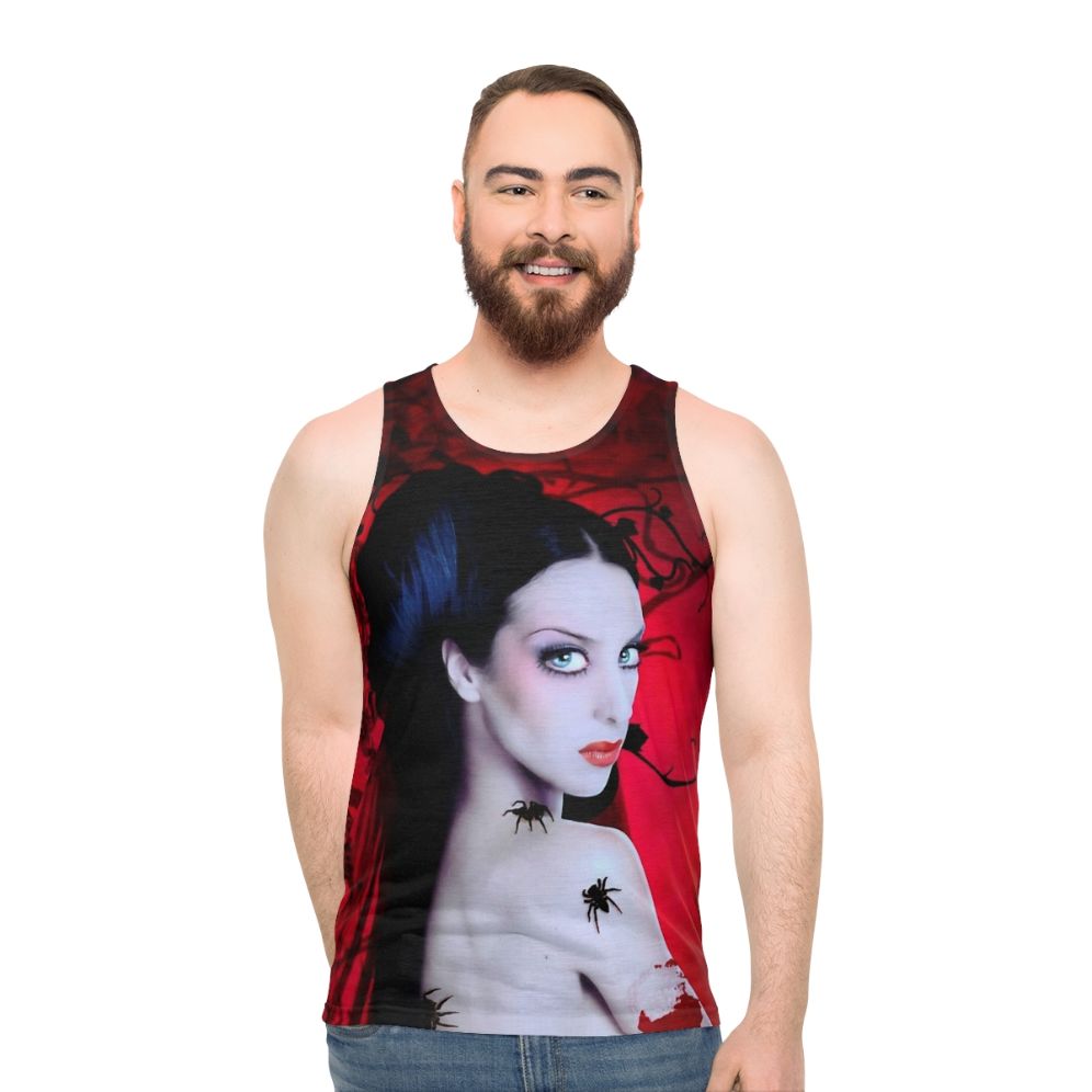 Tarantula tank top featuring Monica Naranjo's iconic image - men