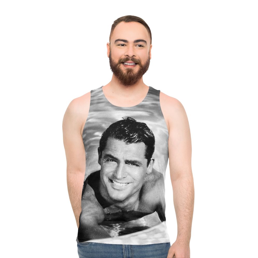 Cary Grant Unisex Vintage Tank Top - men