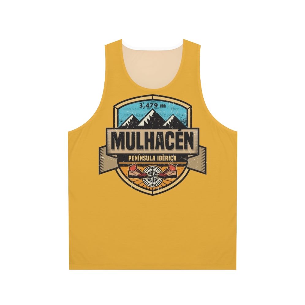 Mulhacen Mountain Unisex Tank Top