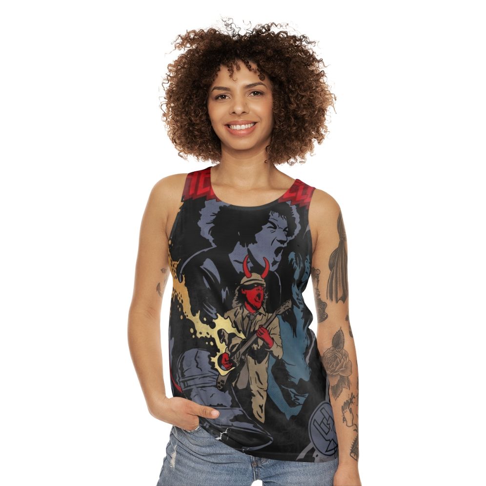 Hells Bells Comics Unisex Tank Top - women