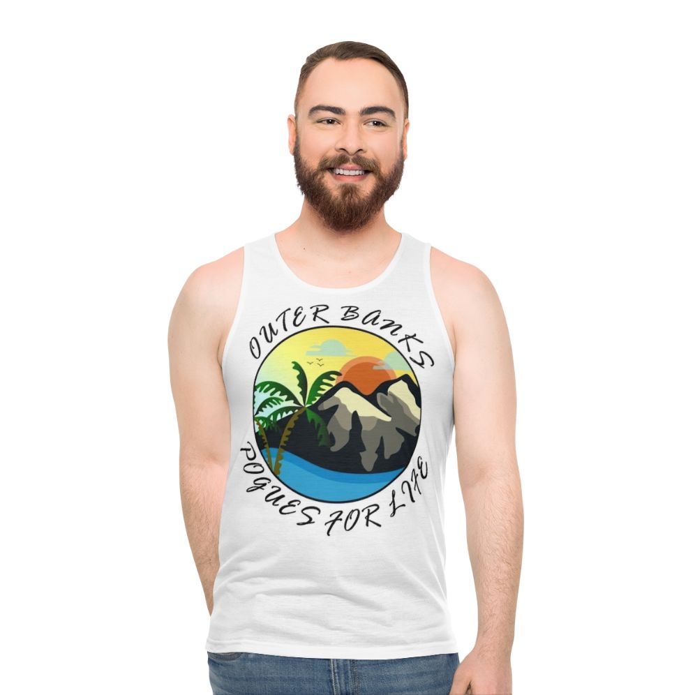 Outer Banks Pogue Life Unisex Tank Top - men