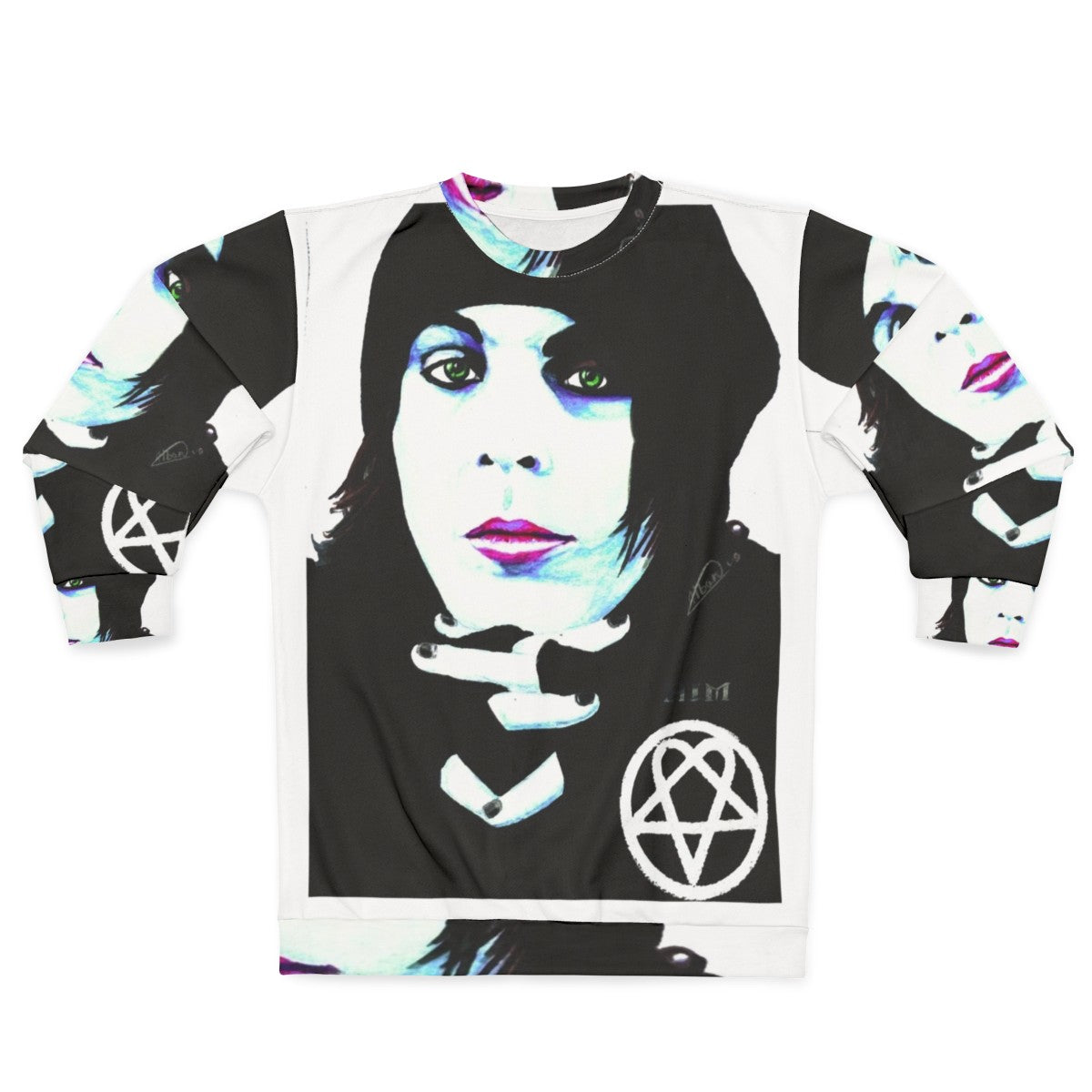 Him Ville Valo Portrait Sweatshirt