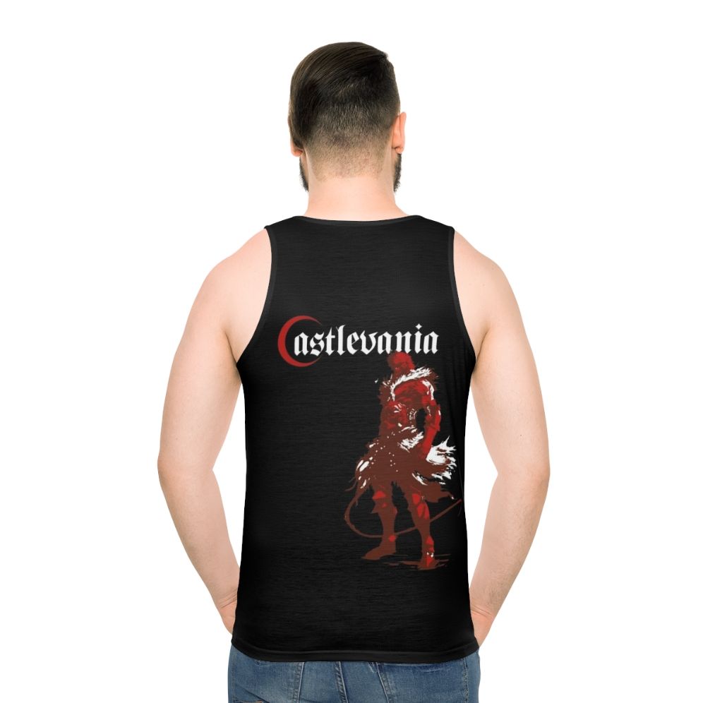 Vampire Killer Castlevania Unisex Tank Top - men back