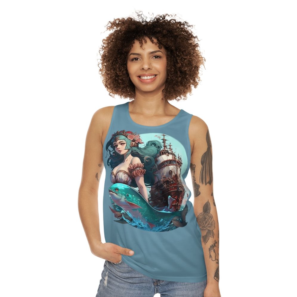 Mythical Sea Creatures Unisex Tank Top - women