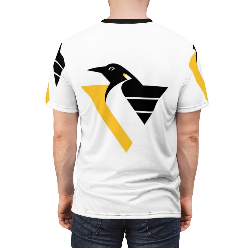 Steel City Sports Fans: Pittsburgh Penguins-Inspired T-shirt - men back