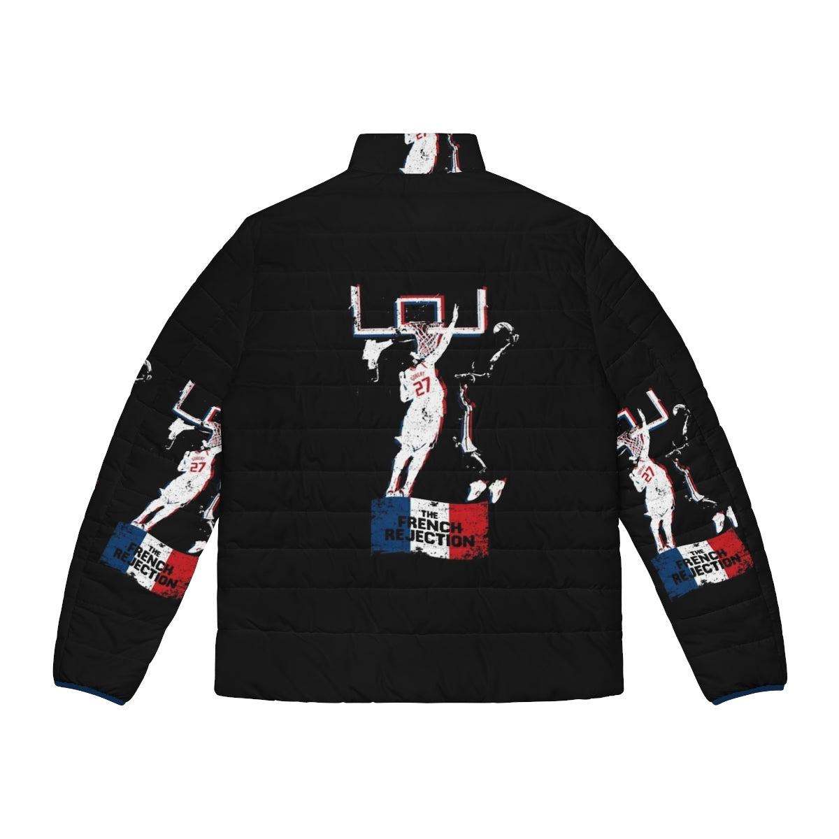 Rudy Gobert French Rejection Puffer Jacket - Back