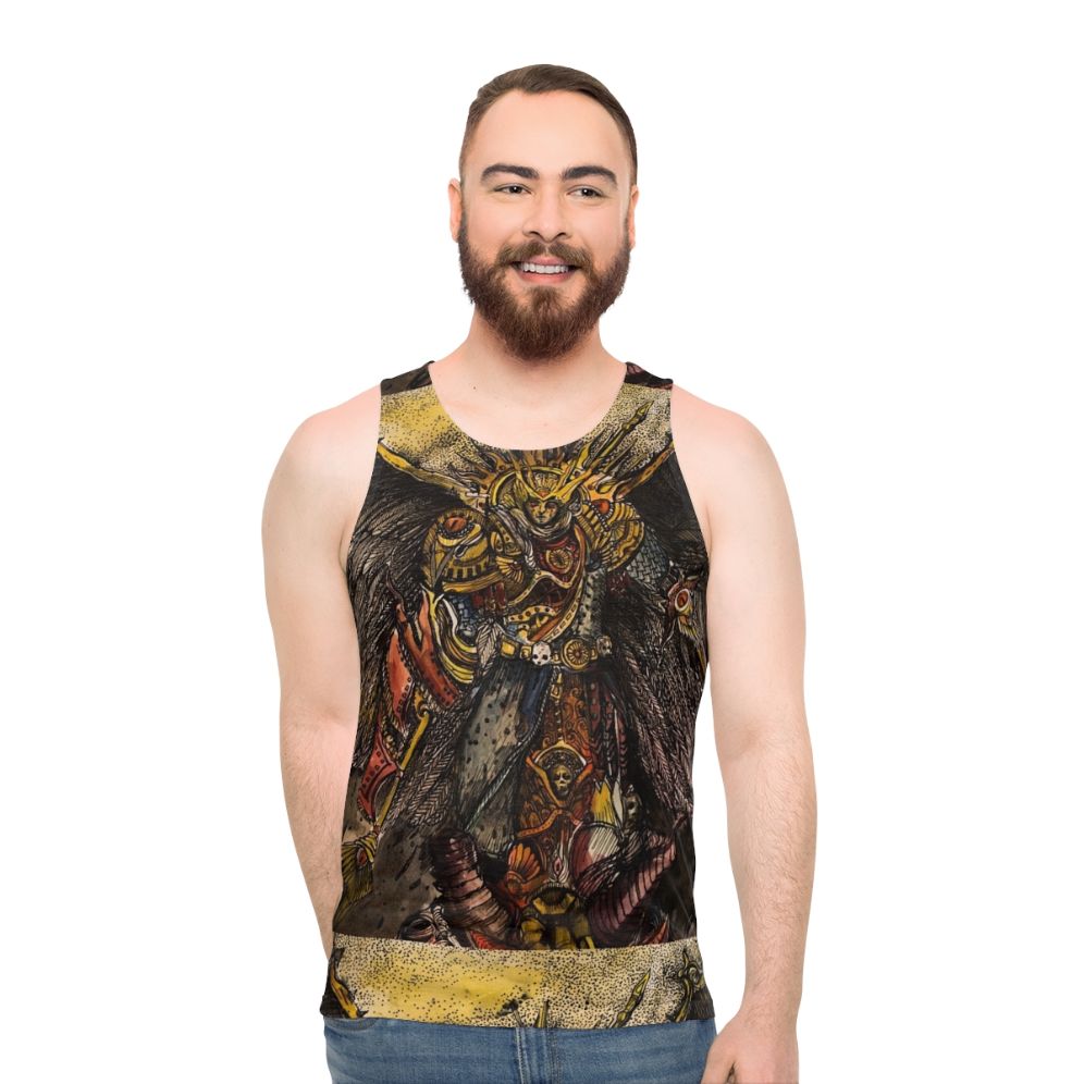 Sanguinius Blood Angels Primarch Unisex Tank Top - men