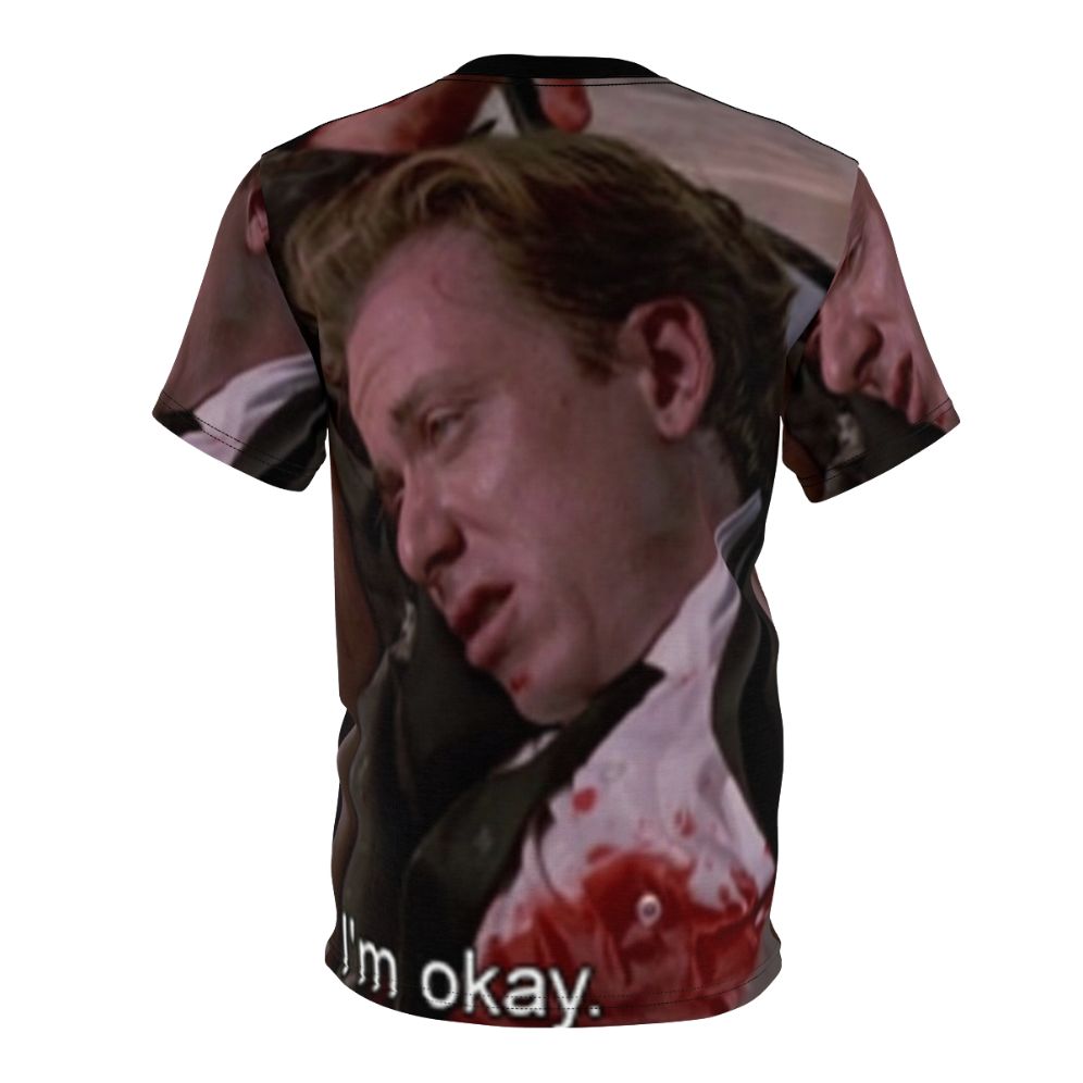 Reservoir Dogs inspired graphic t-shirt with quote and character imagery - Back