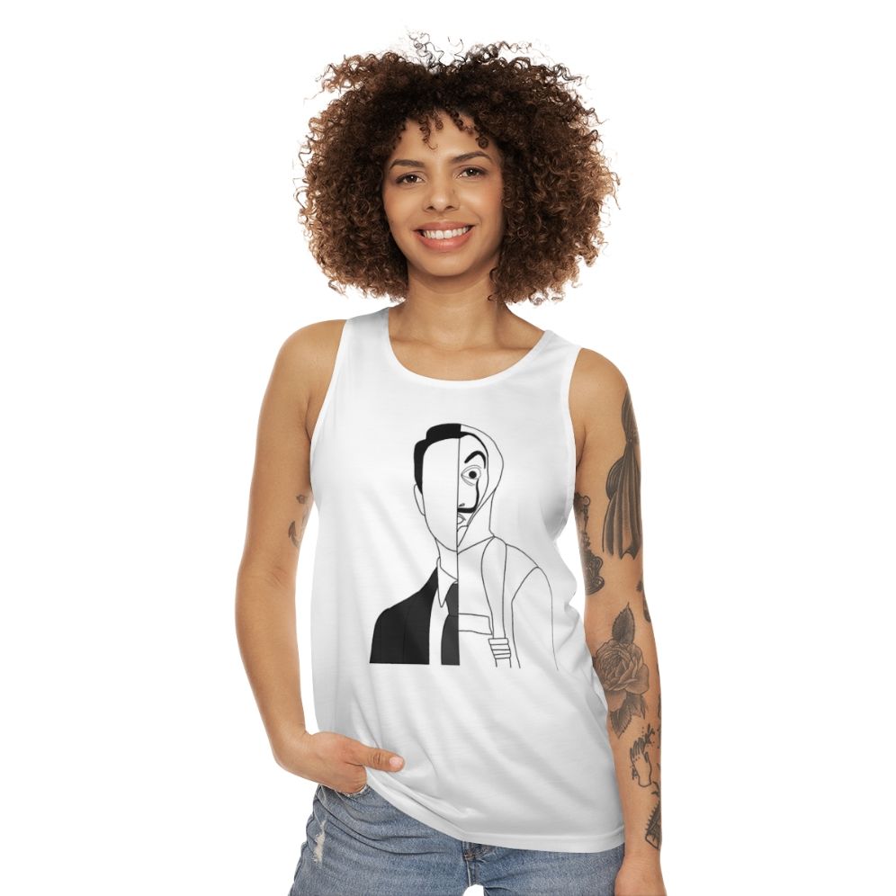 Berlin Money Heist Unisex Tank Top - women