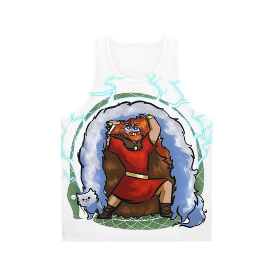 Jormungand Norse Mythology Cat Unisex Tank Top