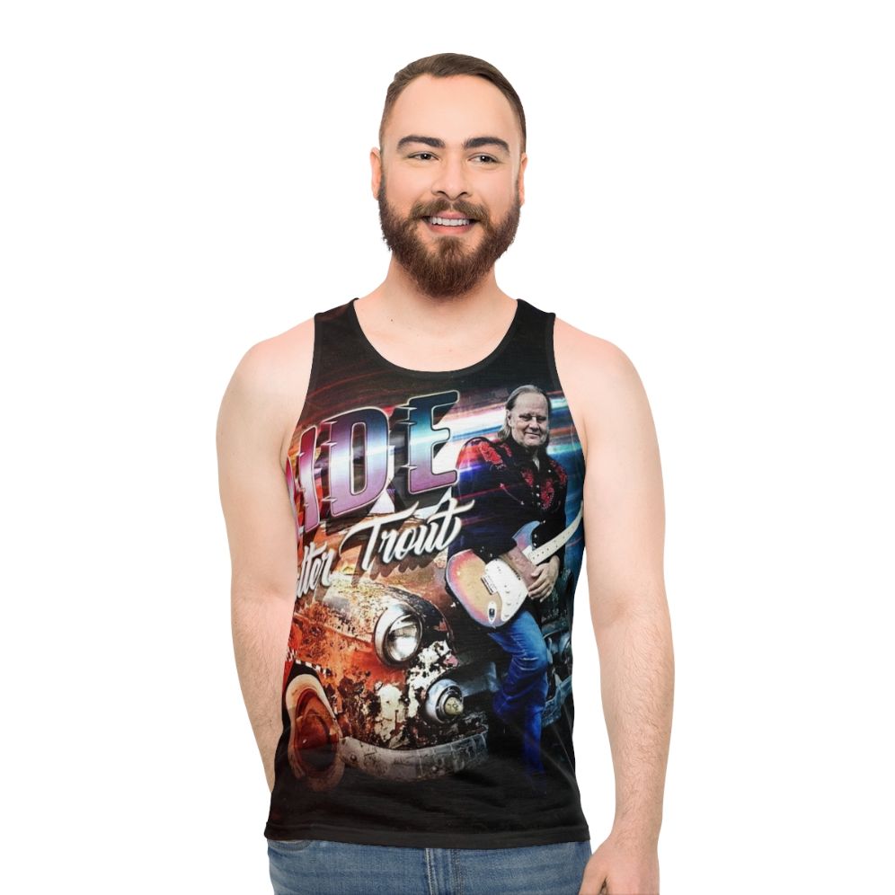 Walter Trout Vintage Unisex Concert Tank Top - men