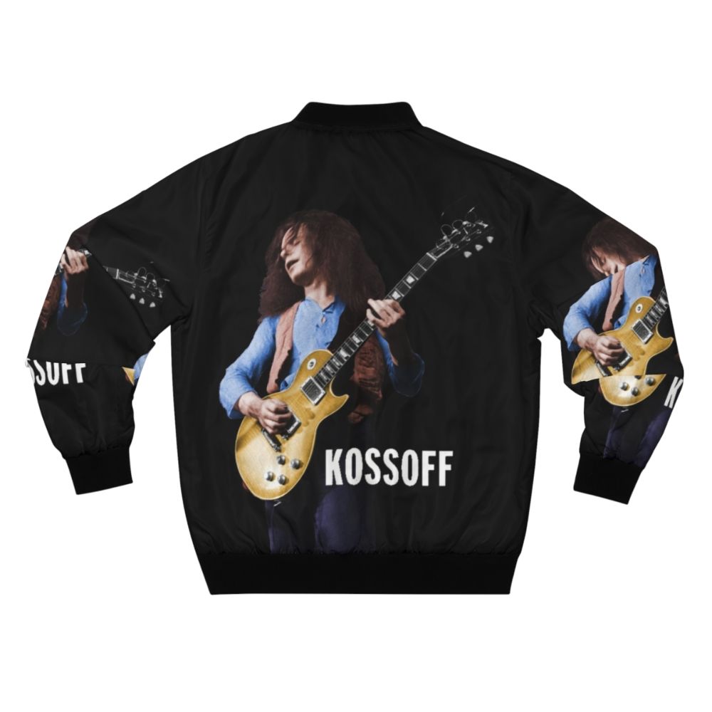 Vintage Paul Kossoff bomber jacket with classic 70s rock style and design - Back