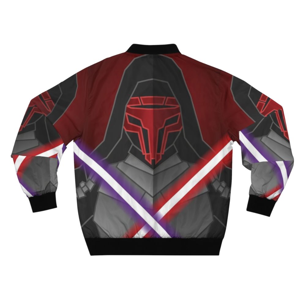 Dark Sith Bomber Jacket with Star Wars-inspired design - Back