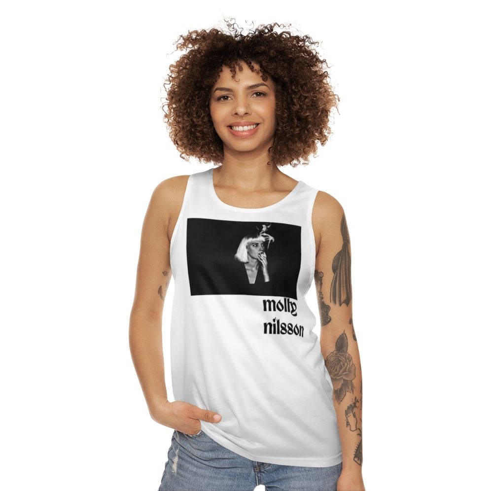 Molly Nilsson Berlin Indie Synthpop Coldwave Unisex Tank Top - women