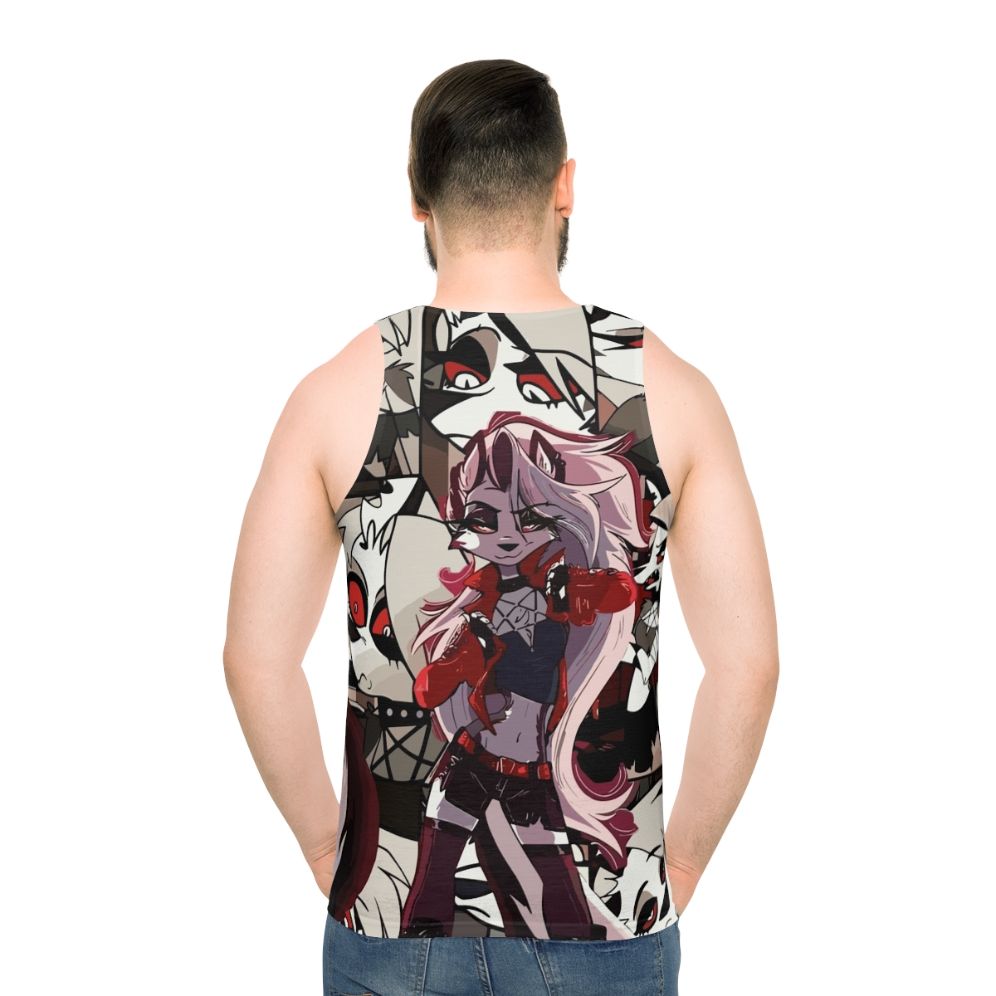 Helluva Boss Loona Unisex Tank Top - men back