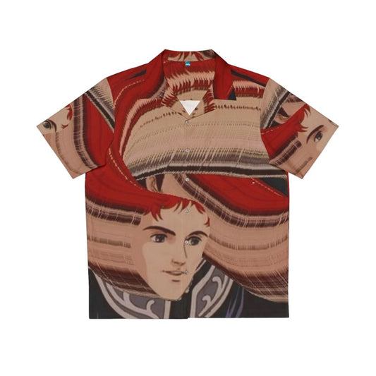 Anime-inspired "FRUSTRATION" Hawaiian Shirt