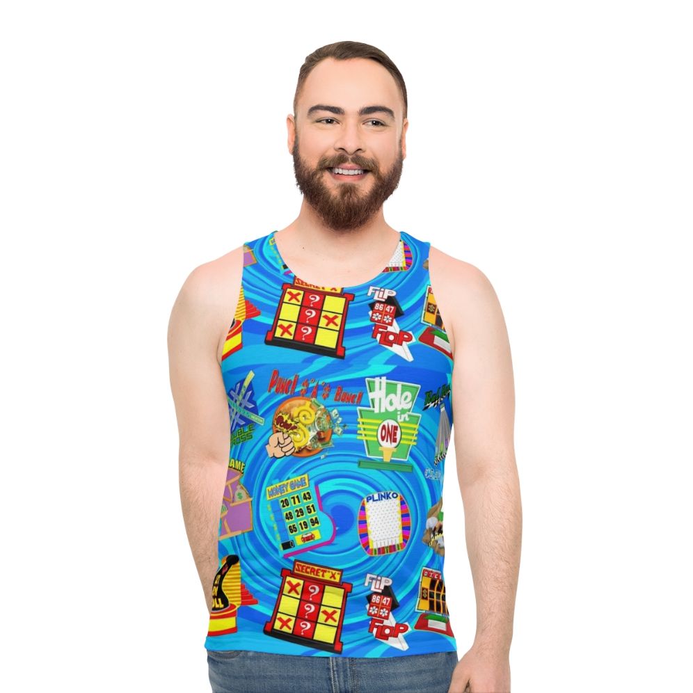 Game Show Contestant "The Price is Right" Unisex Tank Top - men