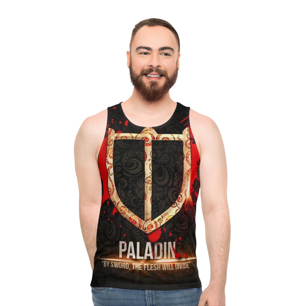 Paladin Final Fantasy XIV Unisex Tank Top - men