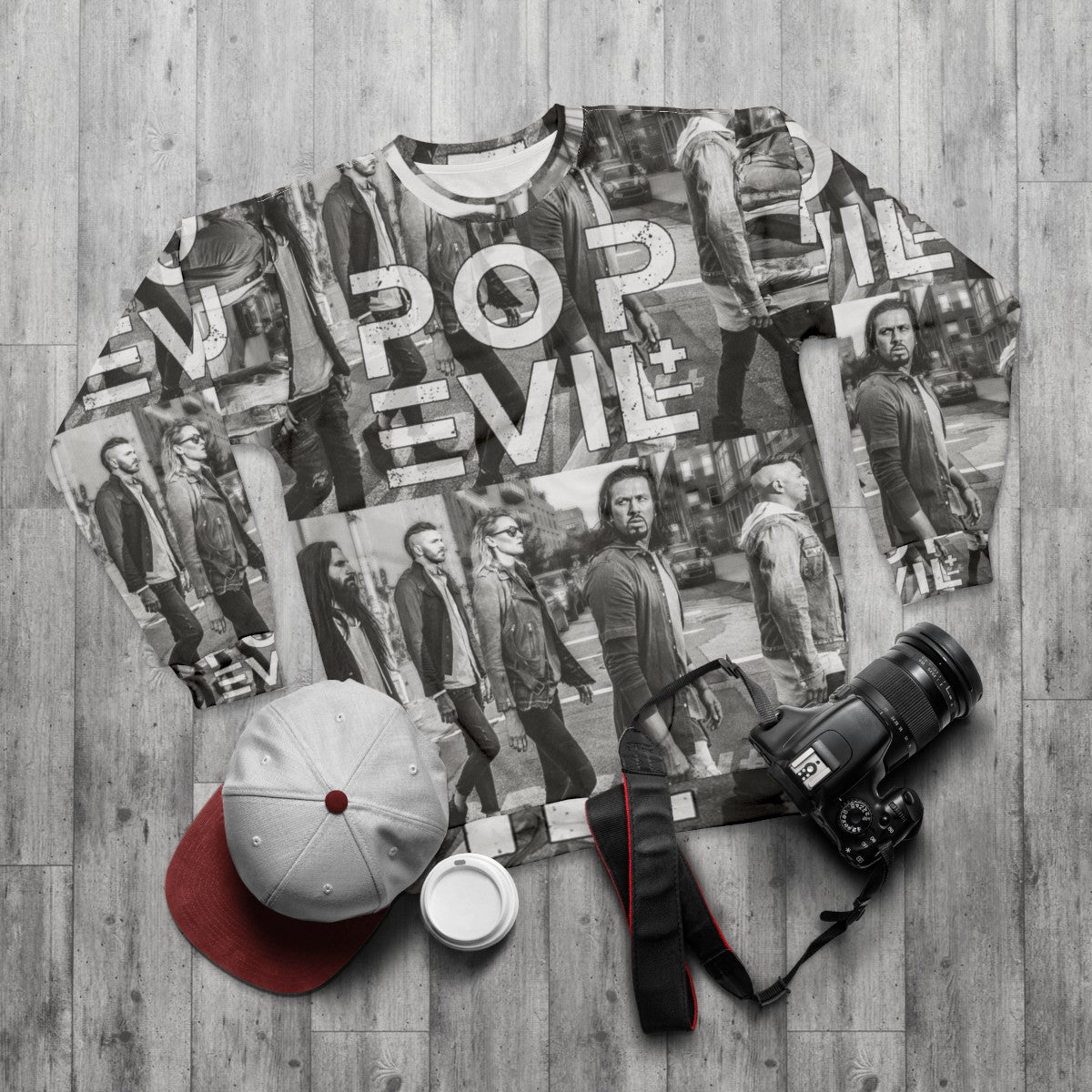 Pop Evil 2019 Tour Sweatshirt - flat lay