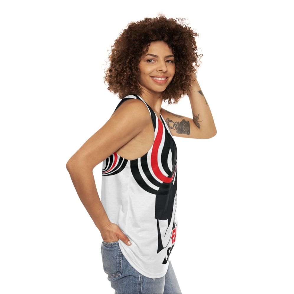 Elliott Smith "Figure 8" Unisex Music Tank Top - women side