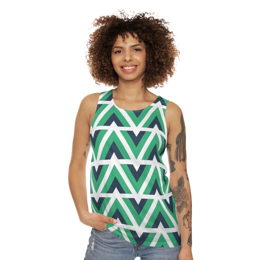 Vue.js Pattern Unisex Tank Top - women