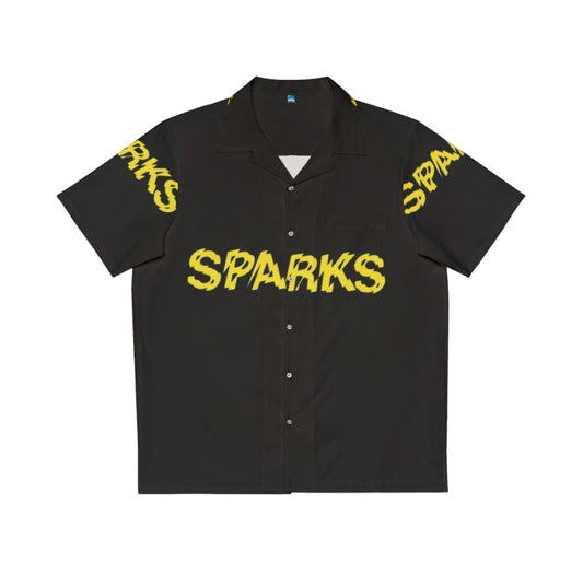 Sparks Hawaiian Shirt - Synth Pop Glam Wave