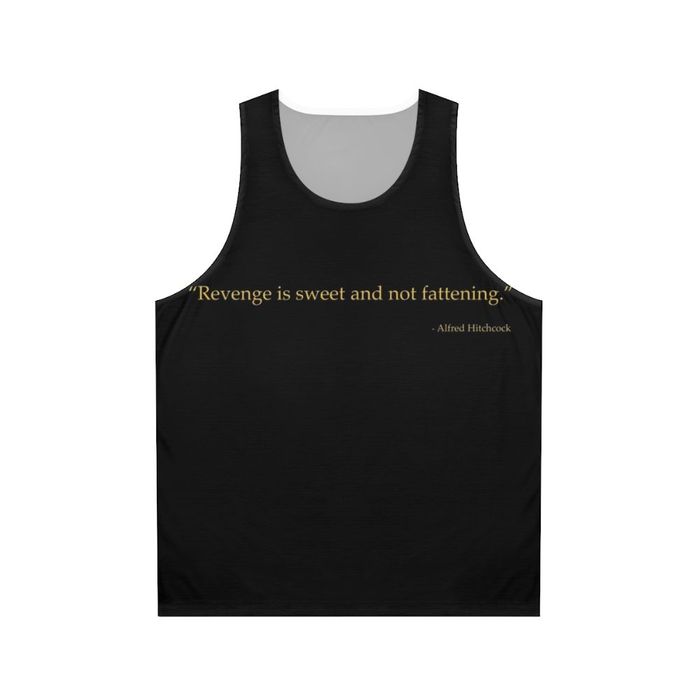 Alfred Hitchcock "Sweet Revenge" Unisex Tank Top