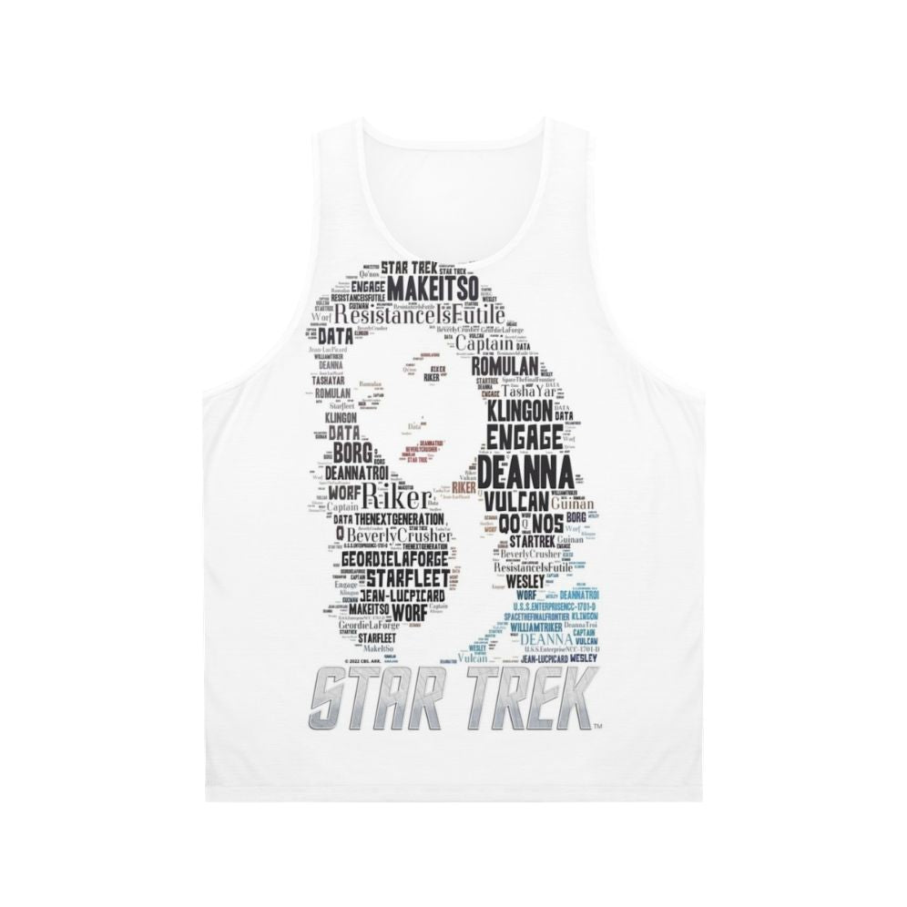 Deanna Troi Star Trek Next Generation Unisex Tank Top