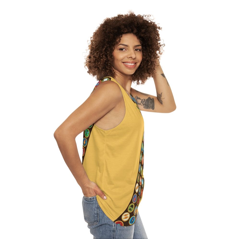 Wilderness Explorer Unisex Tank Top - women side