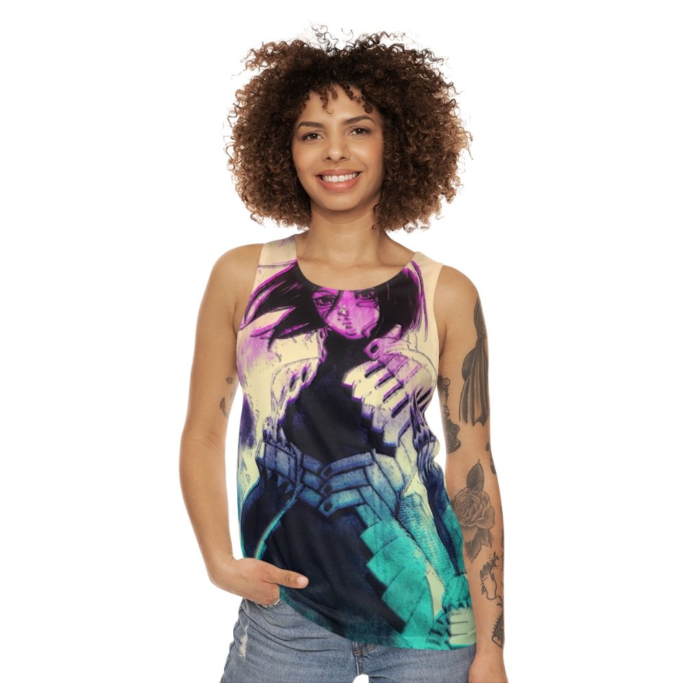 Battle Angel Alita Gunnm Vaporwave Retro Anime Tank Top - women