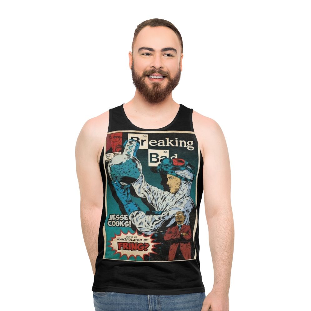 Breaking Bad Heisenberg Vintage Unisex Tank Top - men