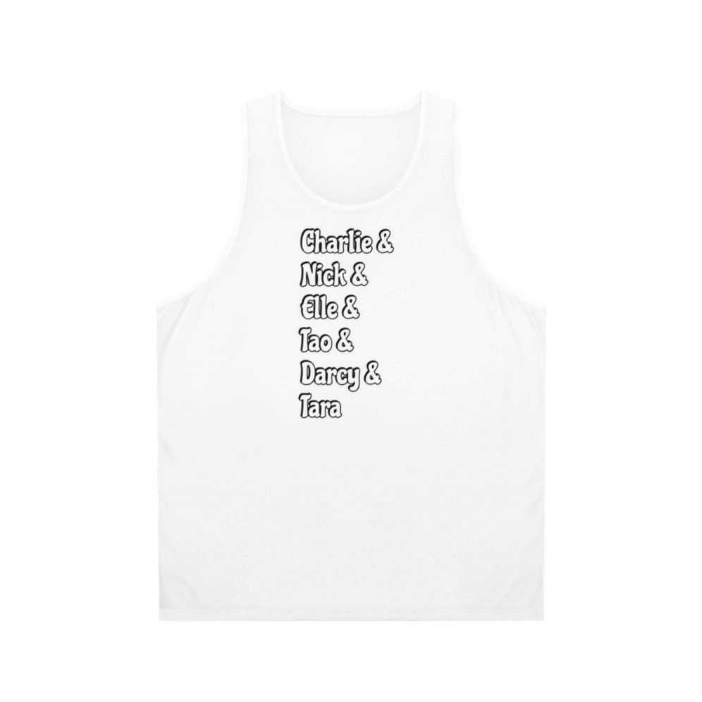 Heartstopper characters unisex tank top