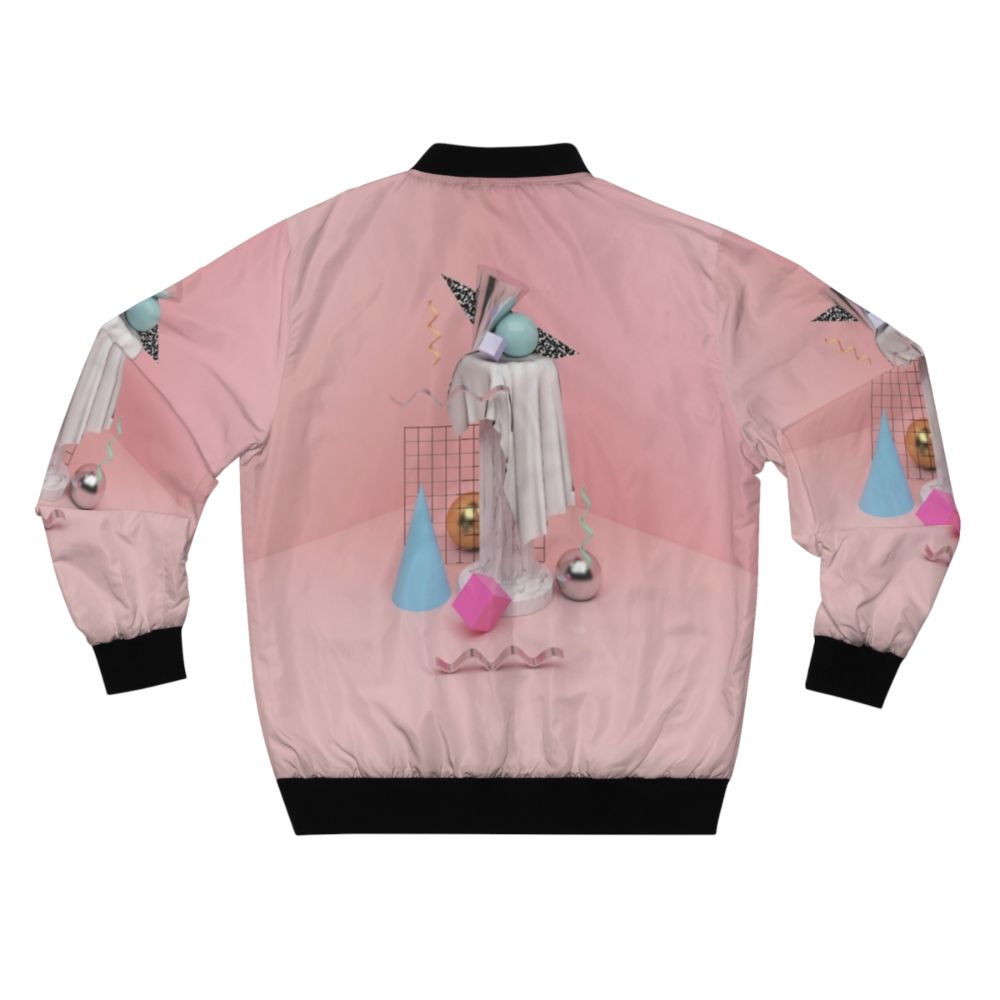 Postmodern colorful bomber jacket - Back