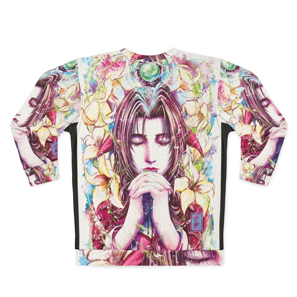 Aerith Gainsborough Final Fantasy VII Sweatshirt - Back