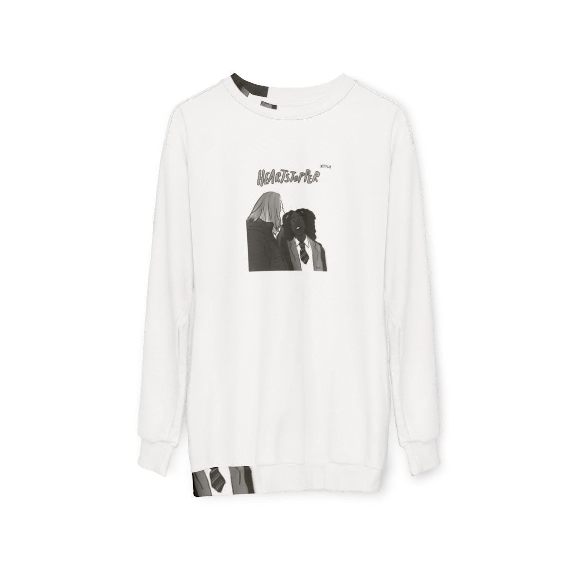 Heartstopper Tara and Darcy Sweatshirt - hanging